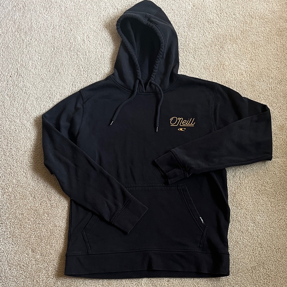 O'Neill Black Sweatshirt with Gold Print - Picture 3 of 6